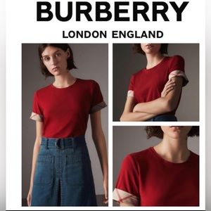 NWOT Burberry women shirt, authentic. New without tag.